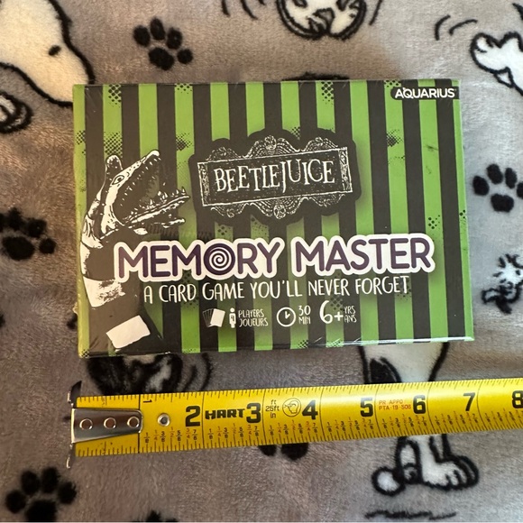 Beetlejuice Memory Master Card Game - Picture 3 of 3